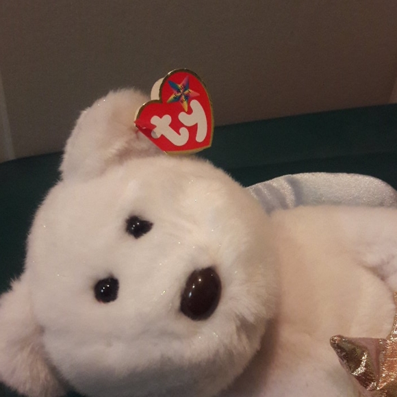 💙TY Star Beanie Buddies Blue and Gold - Picture 7 of 7